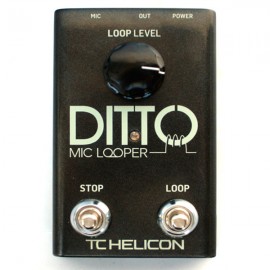 TC Helicon Ditto Mic Looper Pedal de Efectos (2º MANO)