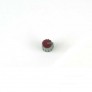 Boton potenciometro gris-rojo (00256)