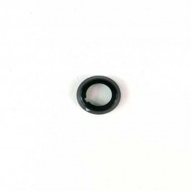 Boton Potenciometro Rotativo negro anillo  (01919)