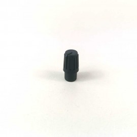 Boton potenciometro rotativo Negro (01697)